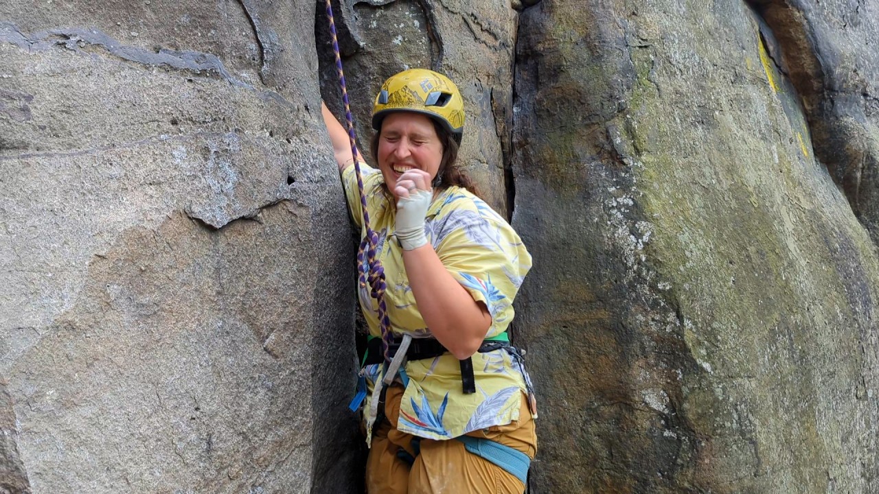 climbing at the new is fun