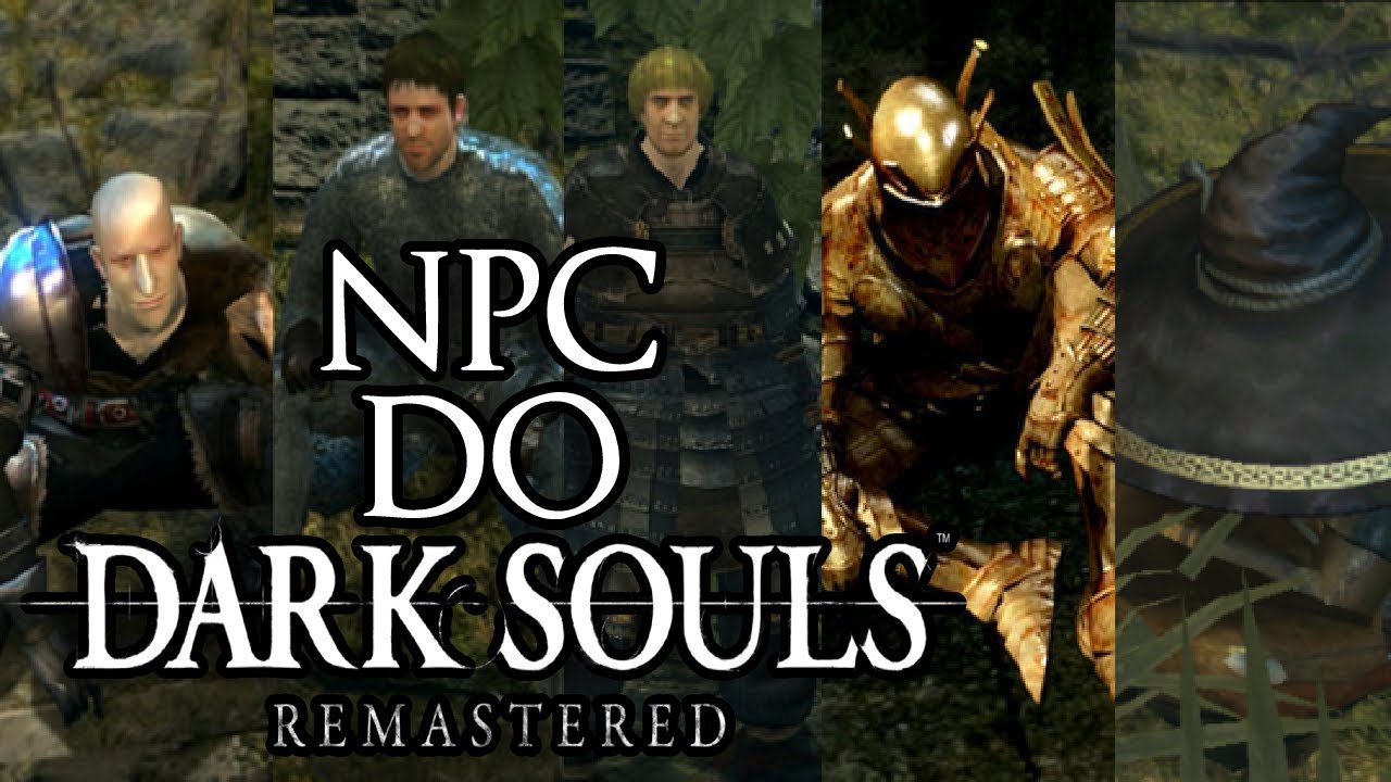 A História de TODOS os NPCs do Dark Souls 1 - Lautrec, Ferreiro André, Logan, Chester e mais