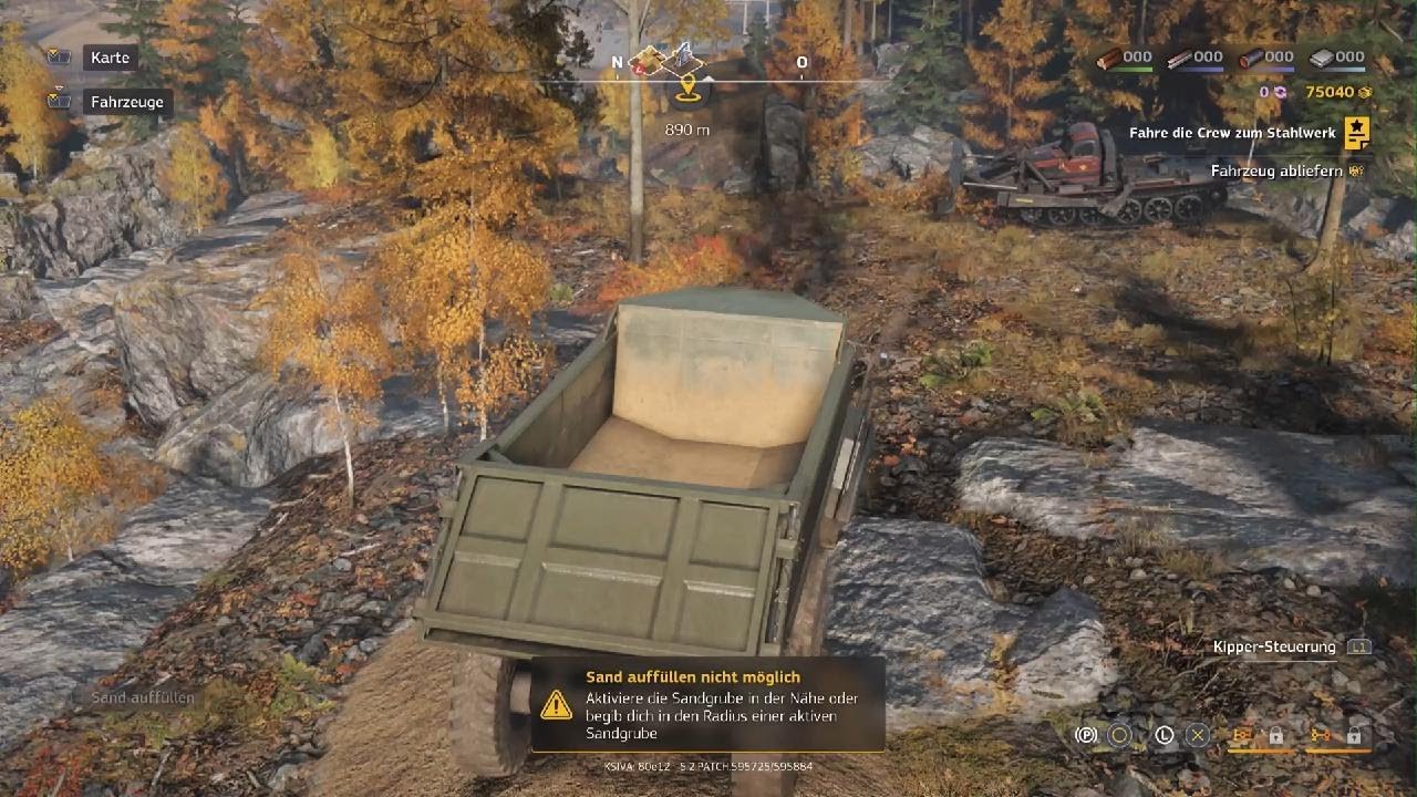 RoadCraft DLC Mission Ausspülung 2 7. März 2026 1-2 ?