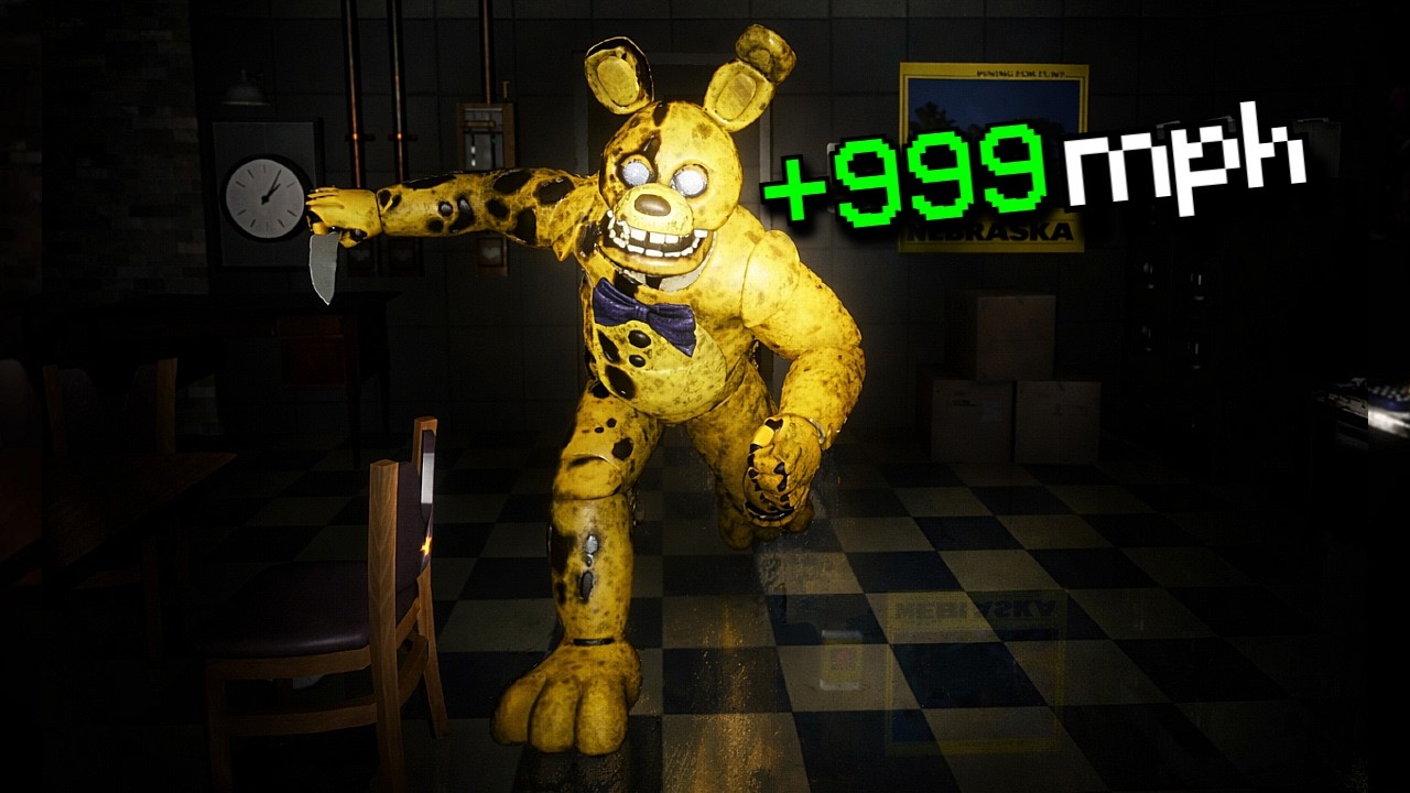 FNAF, But William Afton CHASES You at 999mph..