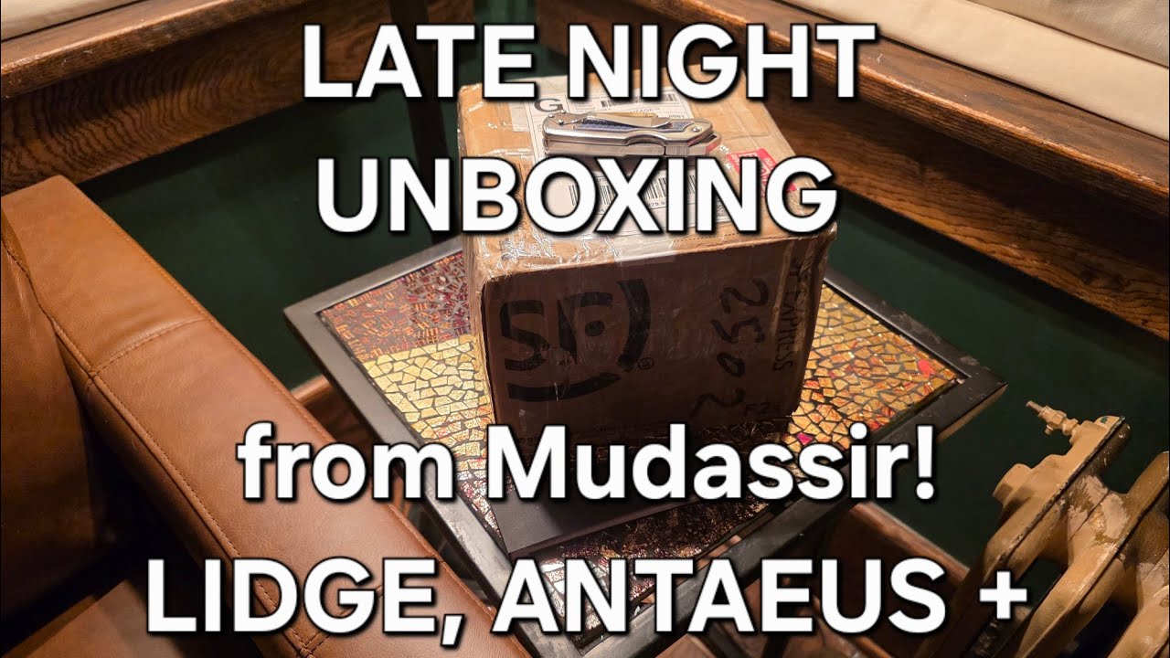 LATE NIGHT UNBOXING [from MUDASSIR!!!]