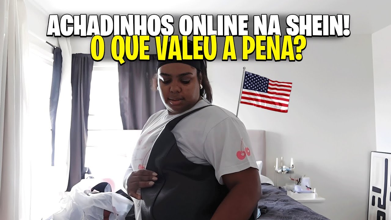 FIZ UMA COMPRINHA ONLINE NA SHEIN E VIM MOSTRAR TUDO PRA VOCÊS!📦✨