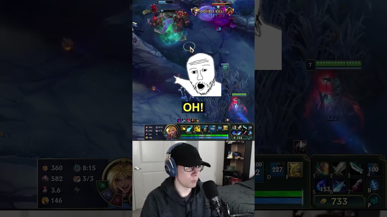 When the Ezreal R hits just right