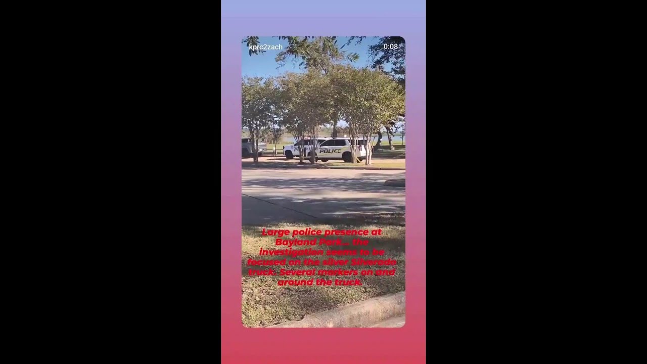 Large police presence in Baytown