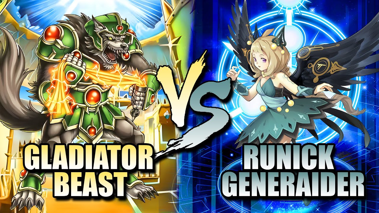 GLADIATOR BEAST VS RUNICK GENERAIDER - ROUND 3 LOCAL 5 APRIL 2025 (DECEMBER BANLIST) YU-GI-OH!