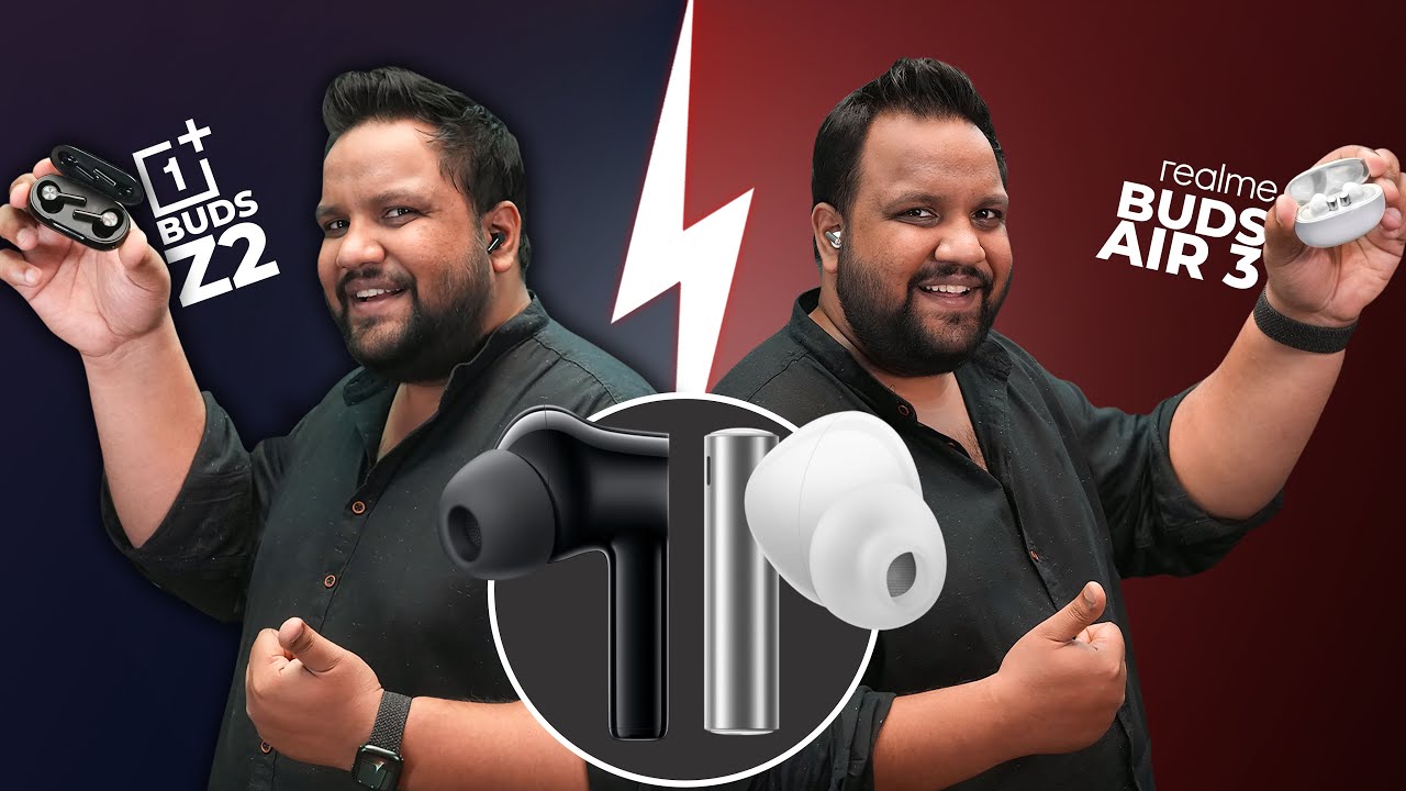 Realme Buds Air 3 Review & Comparison vs OnePlus Buds Z2 | Best TWS Under 5000?