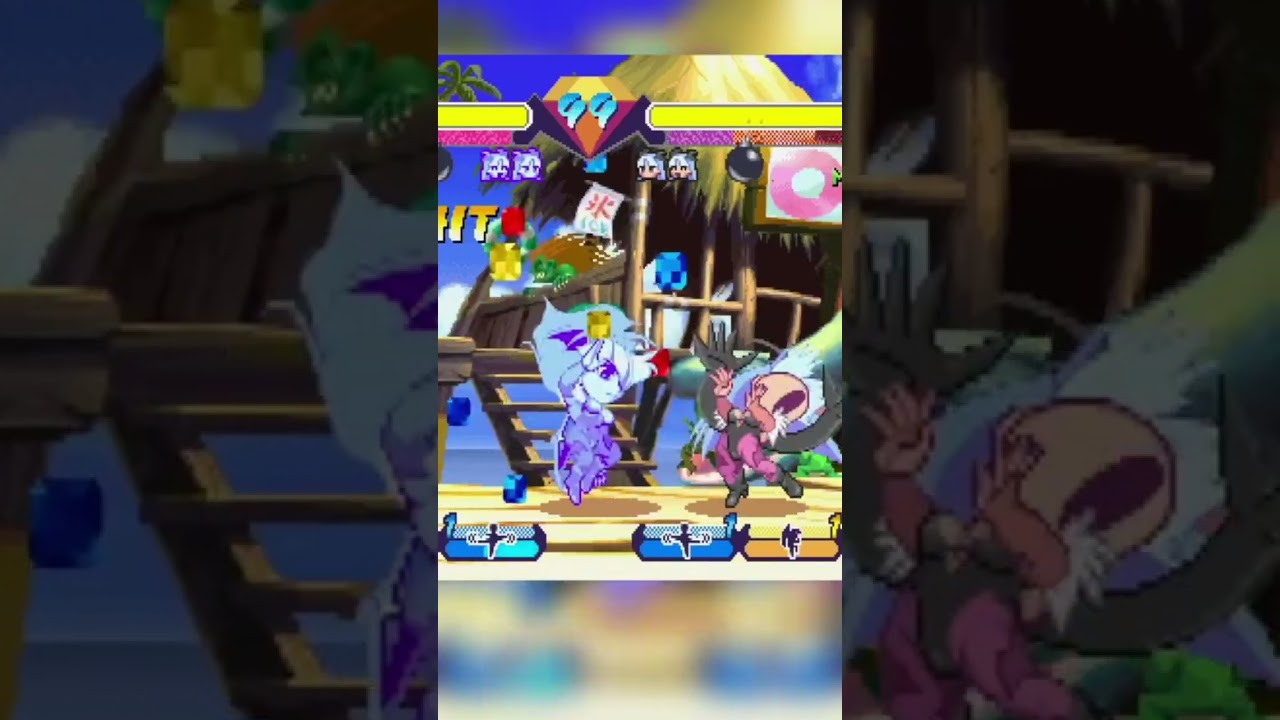 Pocket Fighter Super Gem Fighter All Super Attacks