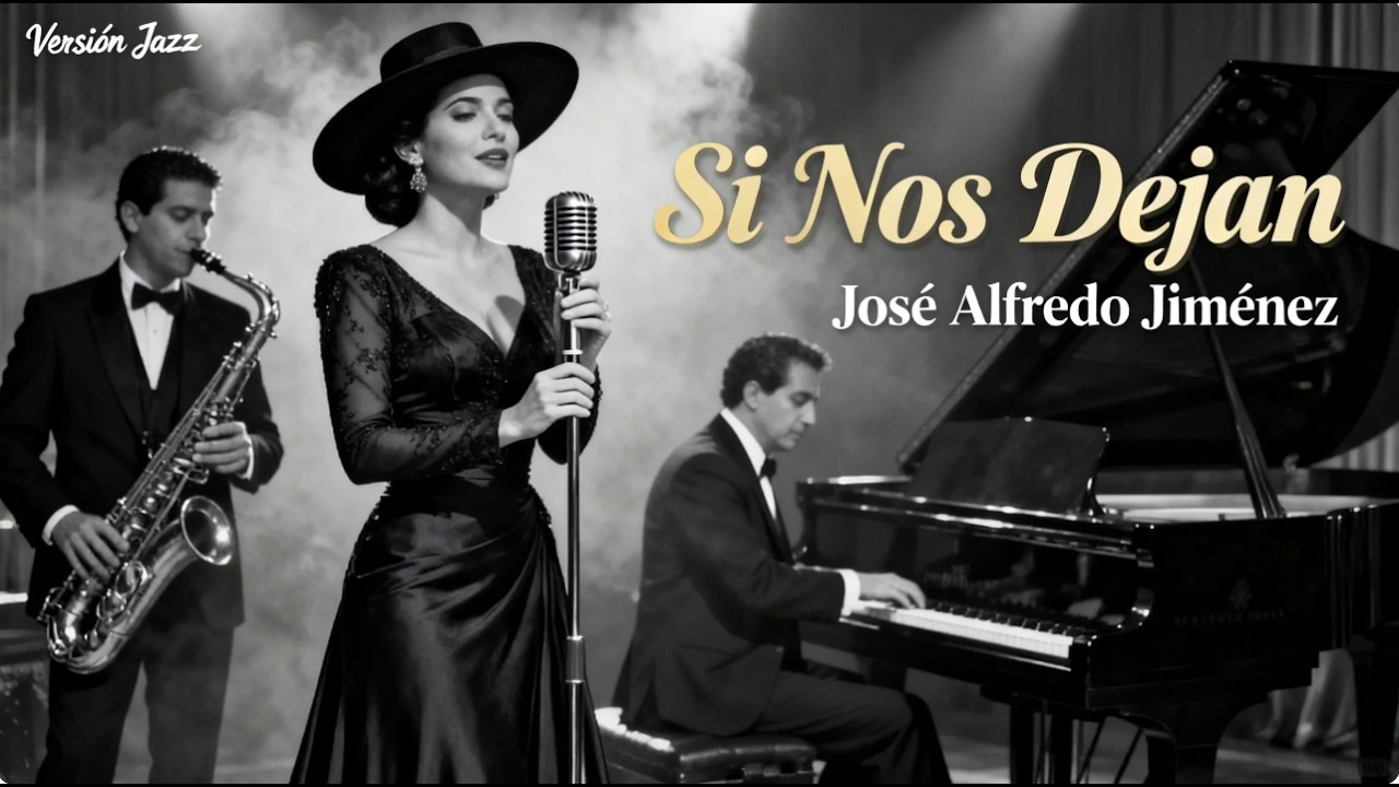 Si Nos Dejan – José Alfredo Jiménez | Cover Bolero Jazz | Bolero Romántico en Jazz Latino Atemporal