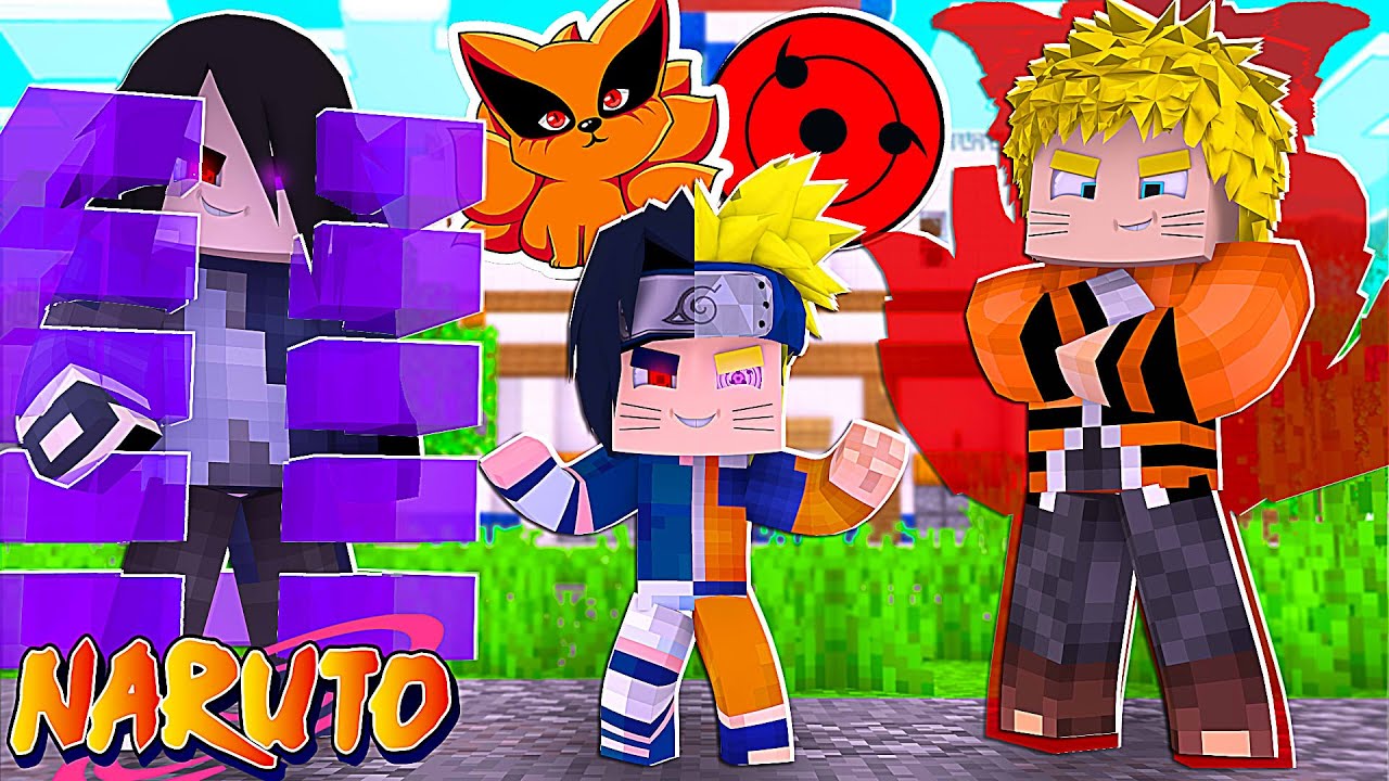 Minecraft PE - Who's Your Family? - O FILHO DA FUSÃO DE NARUTO E SASUKE É O DEUS SHINOBI! (Naruto)