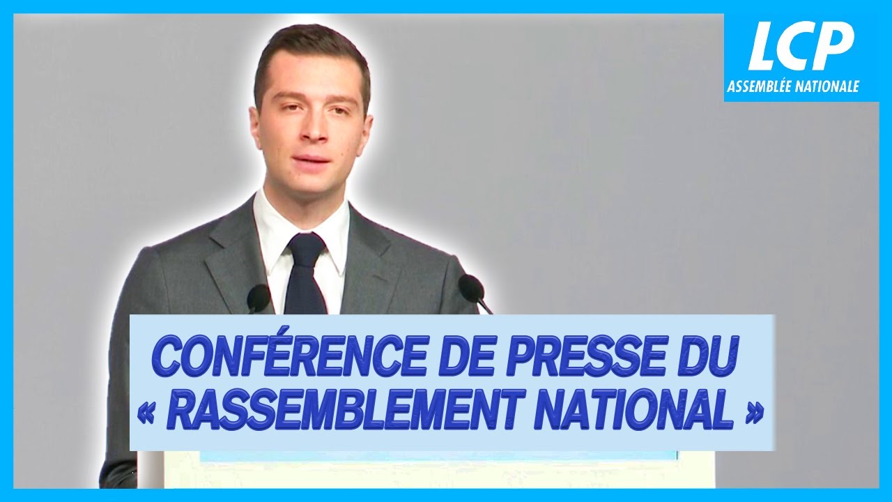 Jordan Bardella présente les grands axes du programme du Rassemblement national - 24/06/2024