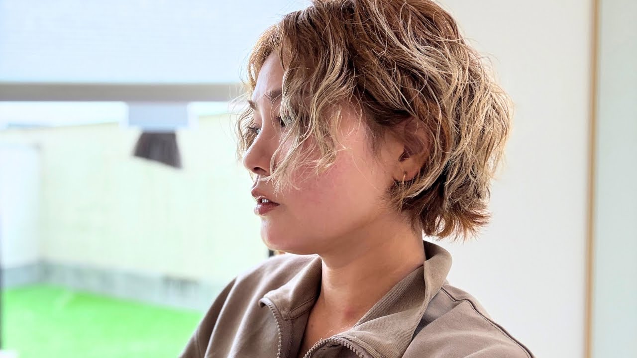 美容師さんから教わったくせ毛のショートスタイリング方法
