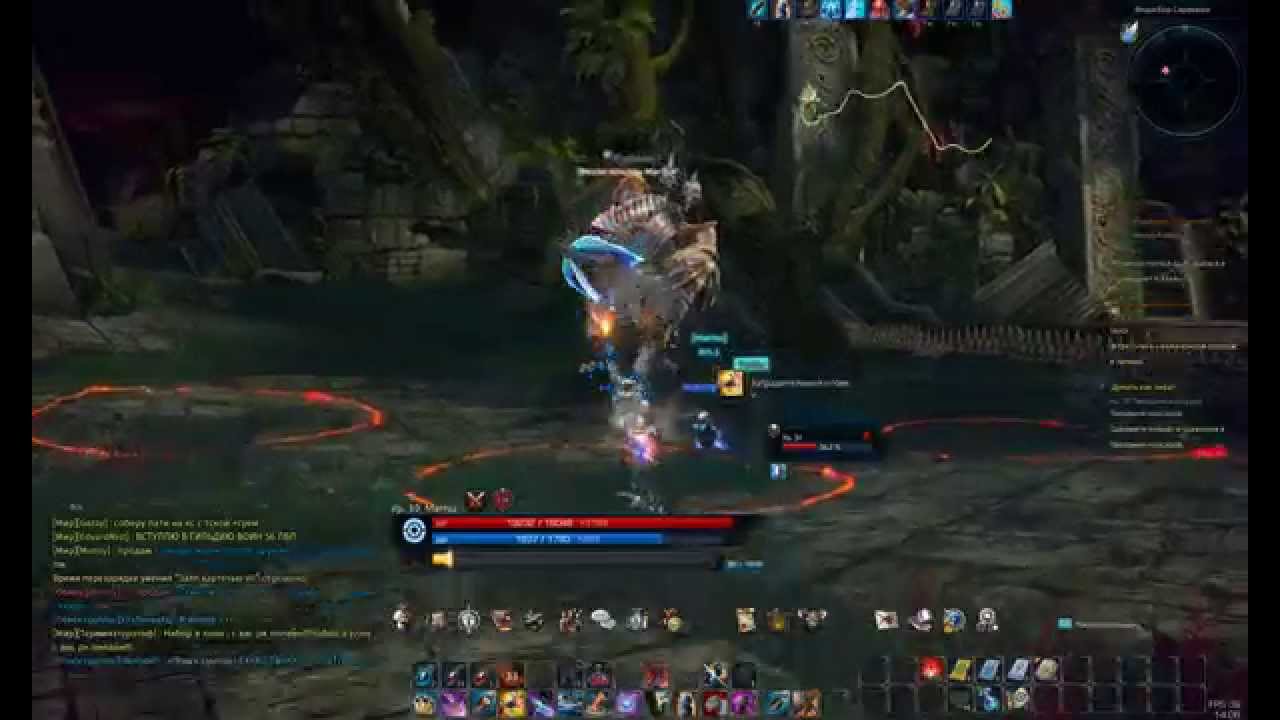 TERA Online Логово Сараваша Инженером (пати режим в соло)