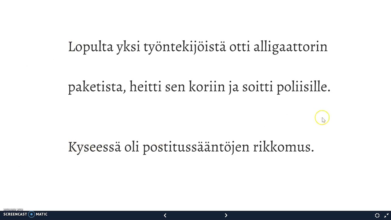 Lauseenjäsennys - miten se tehdään?
