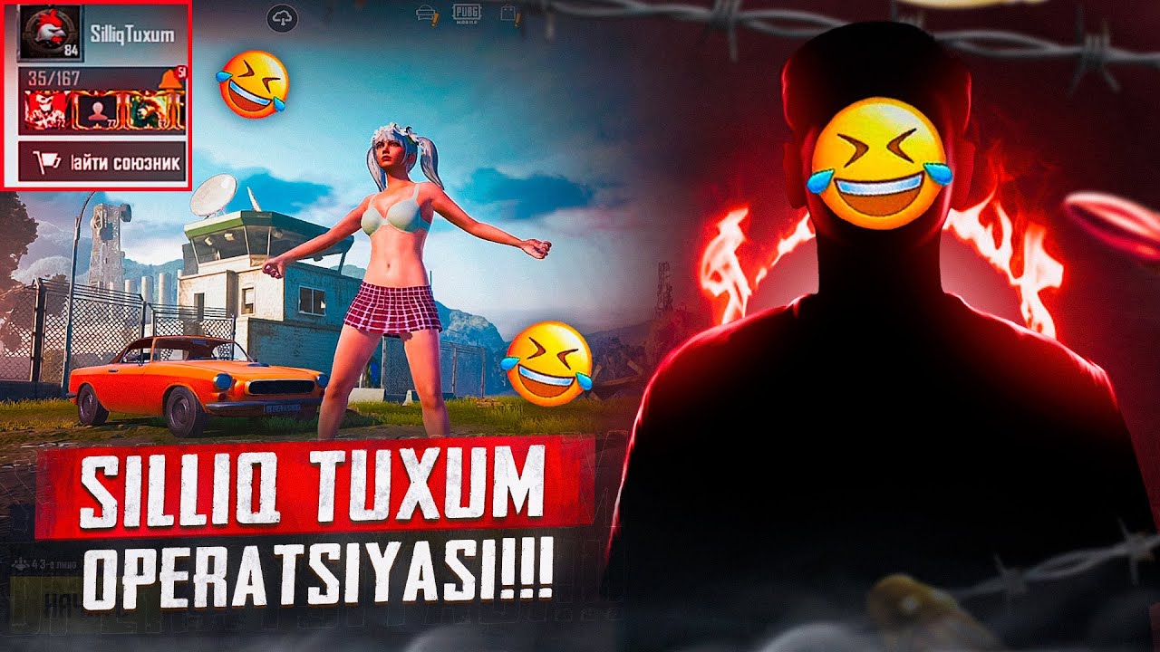 🔥CHELLENJ LAPAR DAVRONGA PRANK/😂SILLIQ TUXUM OPERATSIYASI