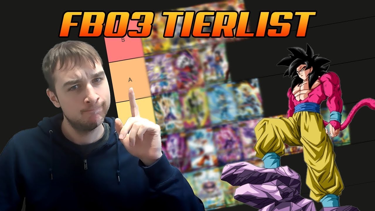 La TIERLIST FB03 di DragonBall Super TCG Fusion World