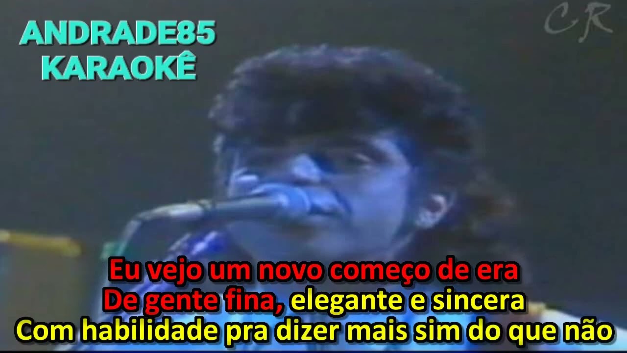 LULU SANTOS - TEMPOS MODERNOS KARAOKÊ