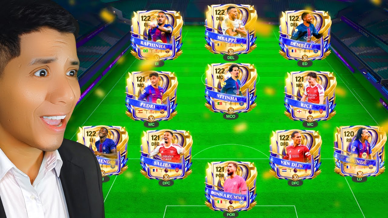 ARMÉ el FULL UTOTY más CARO de FC Mobile… ¿VALIÓ la PENA?