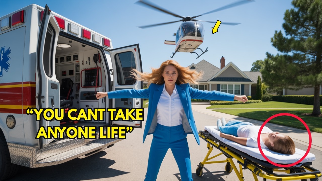 HOA Karen Blocked Ambulance Entry to My House, 3 Minutes Later I Landed the Rescue Helicopter