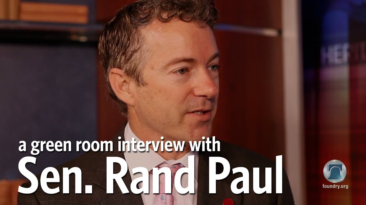Senator Rand Paul on Foreign Policy, Reagan, Filibuster
