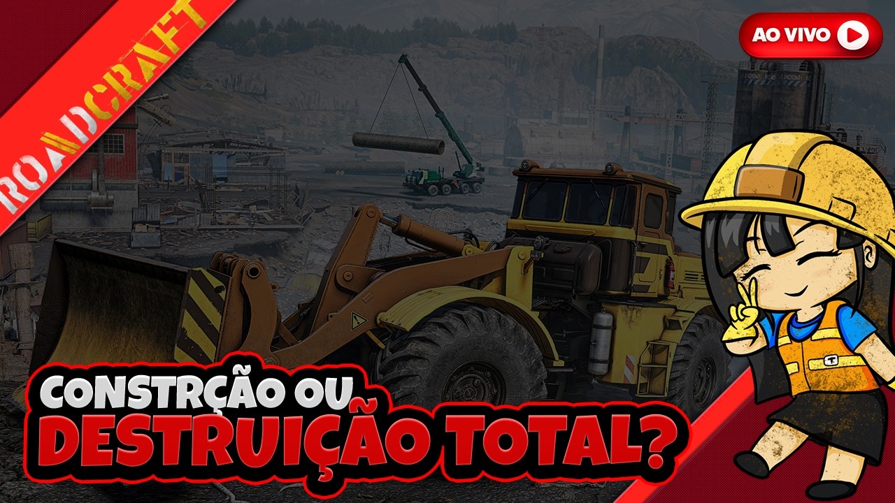 Construção ou Destrioção Total? | Gameplay de Roadcraft com JohnnyBauerNao