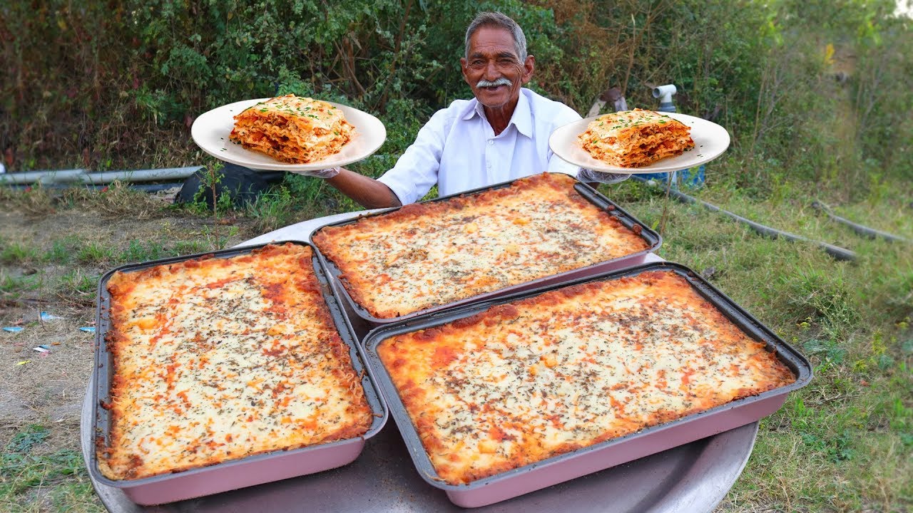How to Make American Lasagna | Classic Italian Lasagna Recipe With Out Oven | Grandpa Kitchen