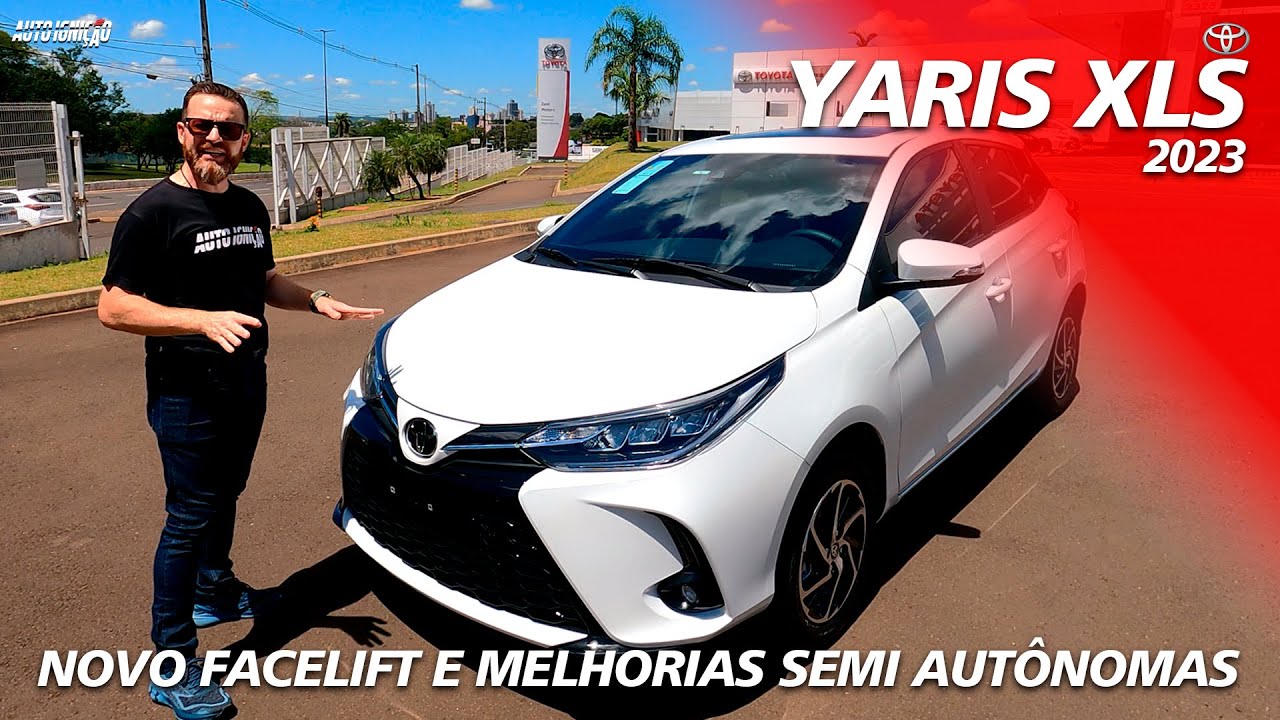 TOYOTA YARIS XLS 2023 - Um Hatch Completo Com Teto Solar!