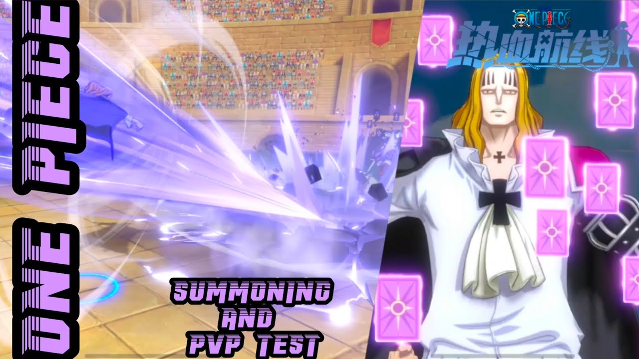 👀 Onigashima Hawkins👀 summoning and PVP Test... one piece fighting path 