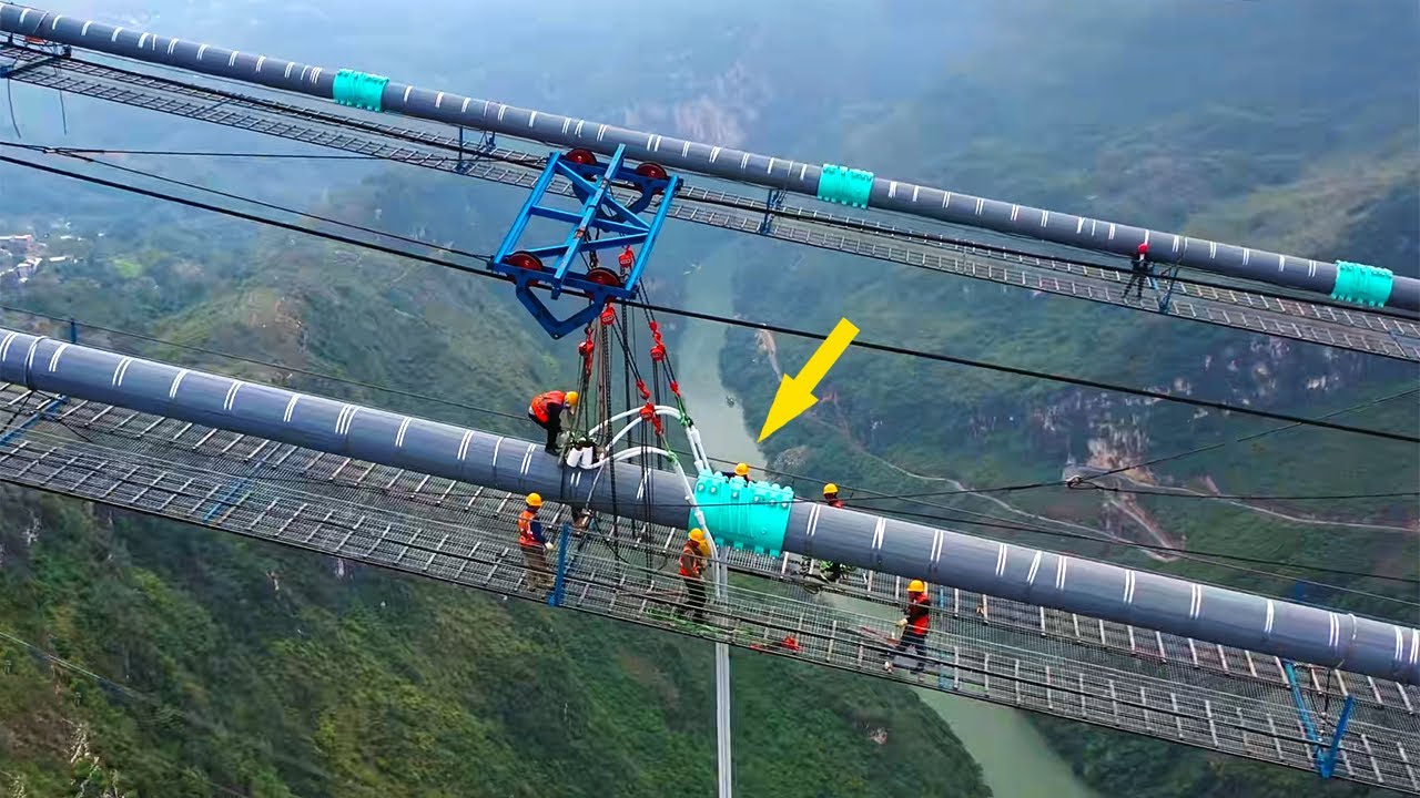 Vượt qua giới hạn: Các PHÁP SƯ Trung Quốc lại xây CẦU CAO NHẤT THẾ GIỚI - Đỉnh cao kỹ thuật xây dựng