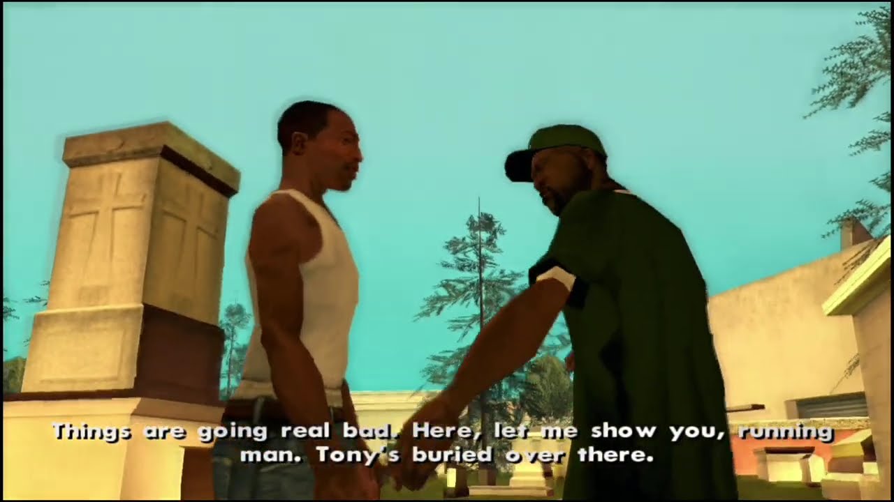 Grand Theft Auto San Andreas PS2 Version