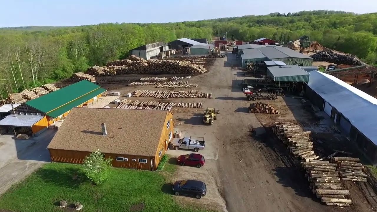 Hull Forest Products Sawmill Video