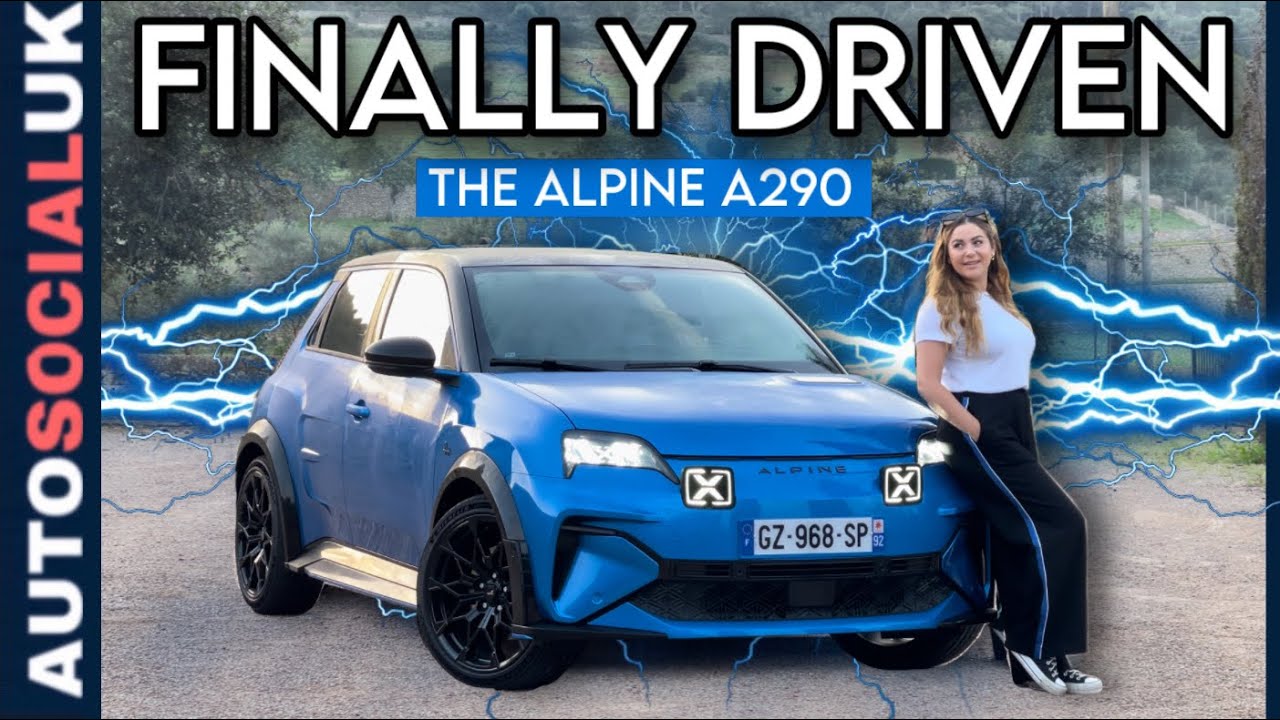 Обзор Alpine A290: электрический хэтчбек, который впечатляет! | Опыт использования электрического...