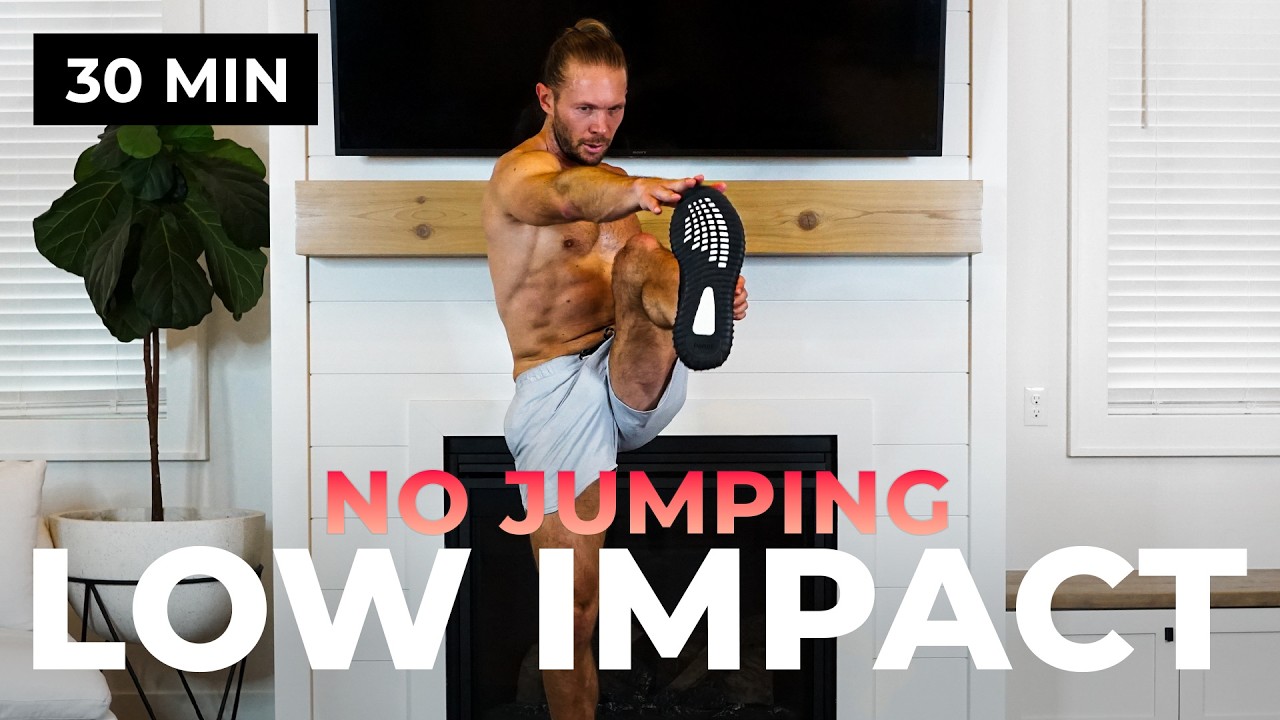 30 Min SWEATY Low Impact HIIT Workout [NO JUMPING + APARTMENT FRIENDLY] + Cool Down