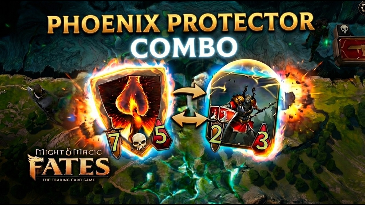 Cuando juntas estas 2 cartas son casi Imparables - Might & Magic Fates TCG