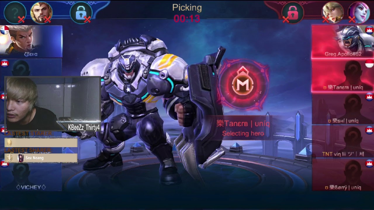 Custom Room Part1 ! - Mobile Legend Ep02 Khmer|KBeeZz-Thirty4