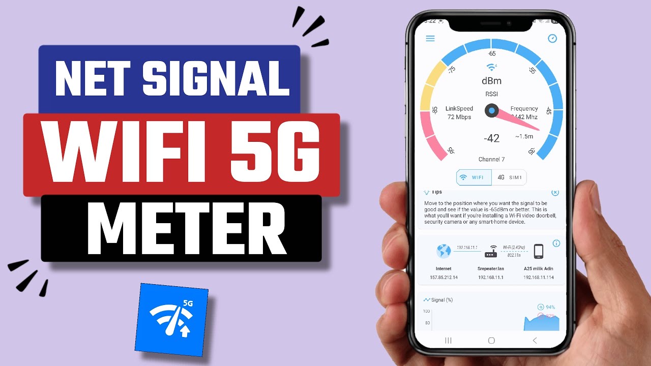 Best Net Signal Wifi and 5G Meter App for Android