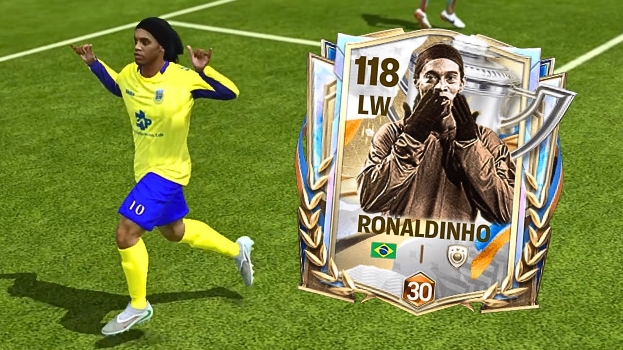 FC MOBILE : 113 Ronaldinho ปีกที่พริ้วที่สุดในเกมส์  💚👑