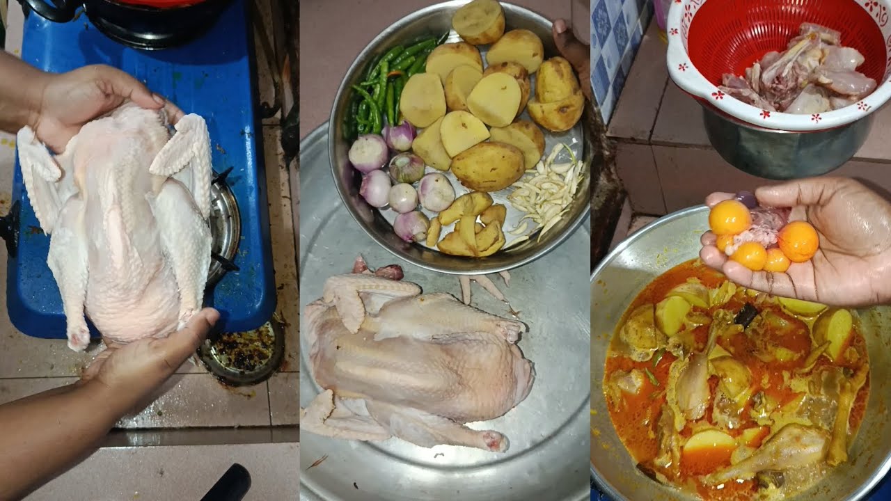 শক্ত মুরগি রান্নার সহজ রেসিপি। Chicken curry recipe। Easyrecipe 
