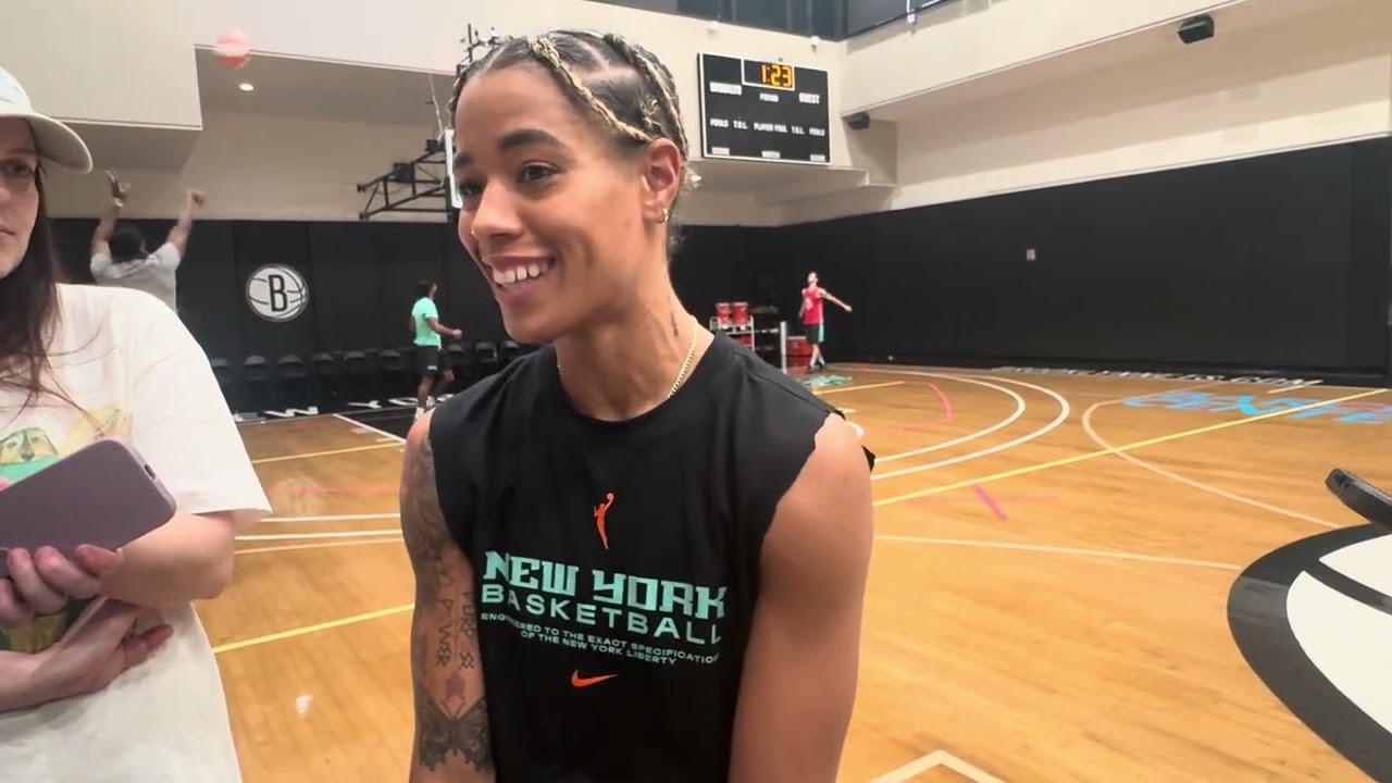 Natasha Cloud Post-Practice Interview | Week 2 of NY Liberty Training Camp | 2025 Season | NYLFTV