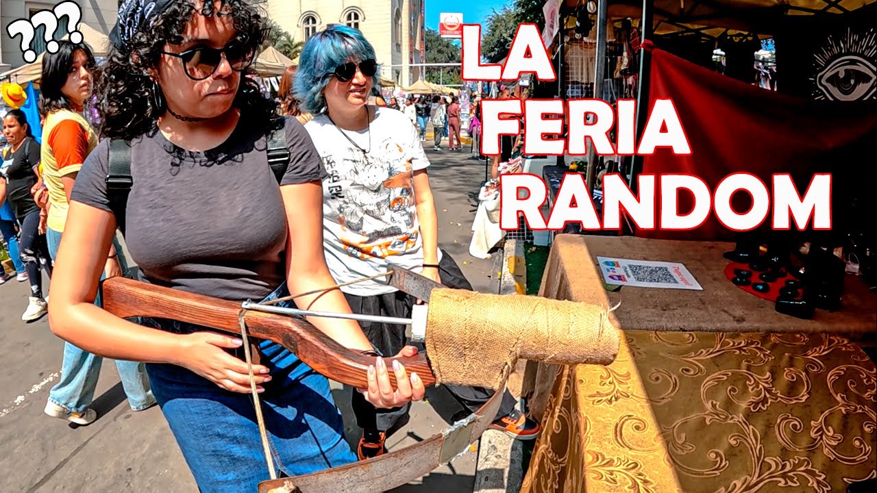 LA FERIA MÁS RANDOM de LIMA | Encontré cosas MUY ALUCINANTES | Figuras de anime | Ft @zac&zri