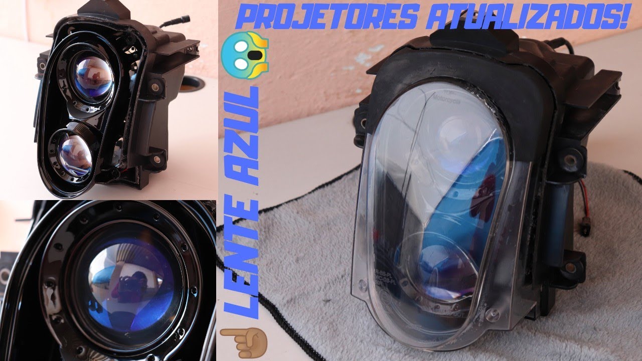 Restauração satisfatória!! Farol da kasinski Comet 250
