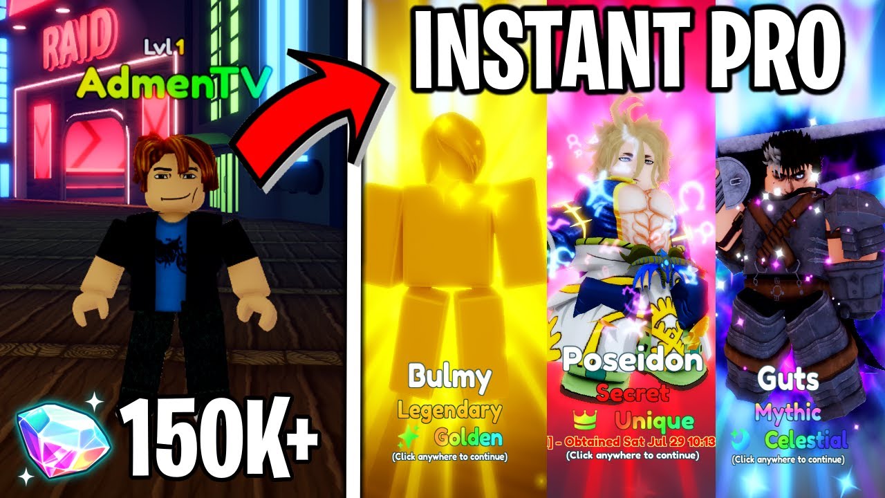 Rich Noob With 150,000+ Gems INSTANTLY BECOME OVERPOWERED in Anime Adventures Roblox