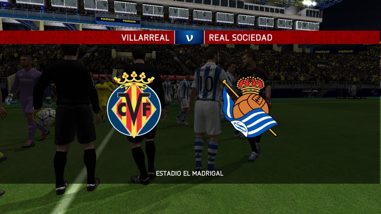 FIFA 14. La Liga 2015/16. Matchday 6. Villarreal-Real Sociedad