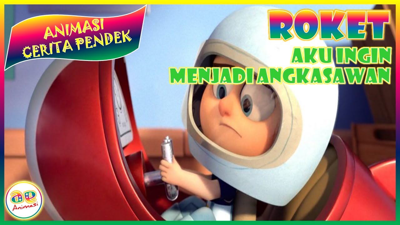 ROKET - Aku Ingin Menjadi Angkasawan 🚀⭐🎖️ # Animasi Cerita Pendek