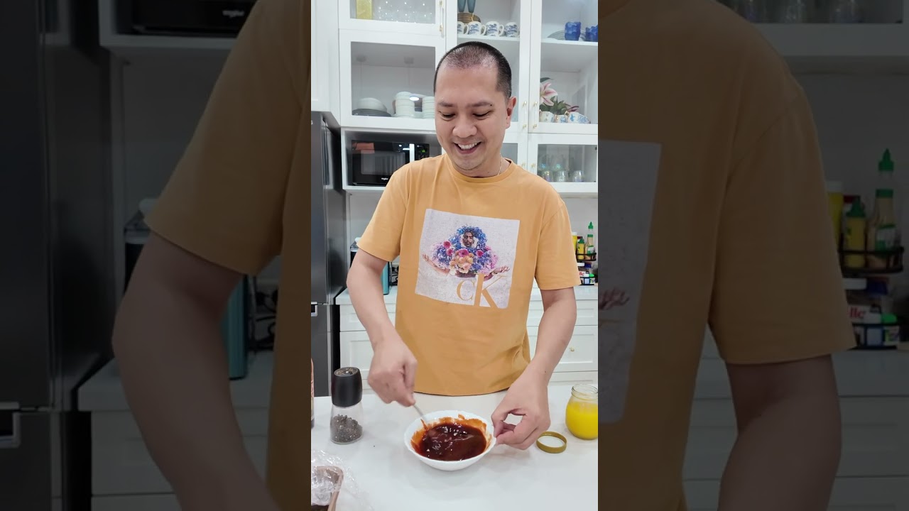 Eme si Hubby David, pang restaurant daw yun luto ko na  panga ng tuna