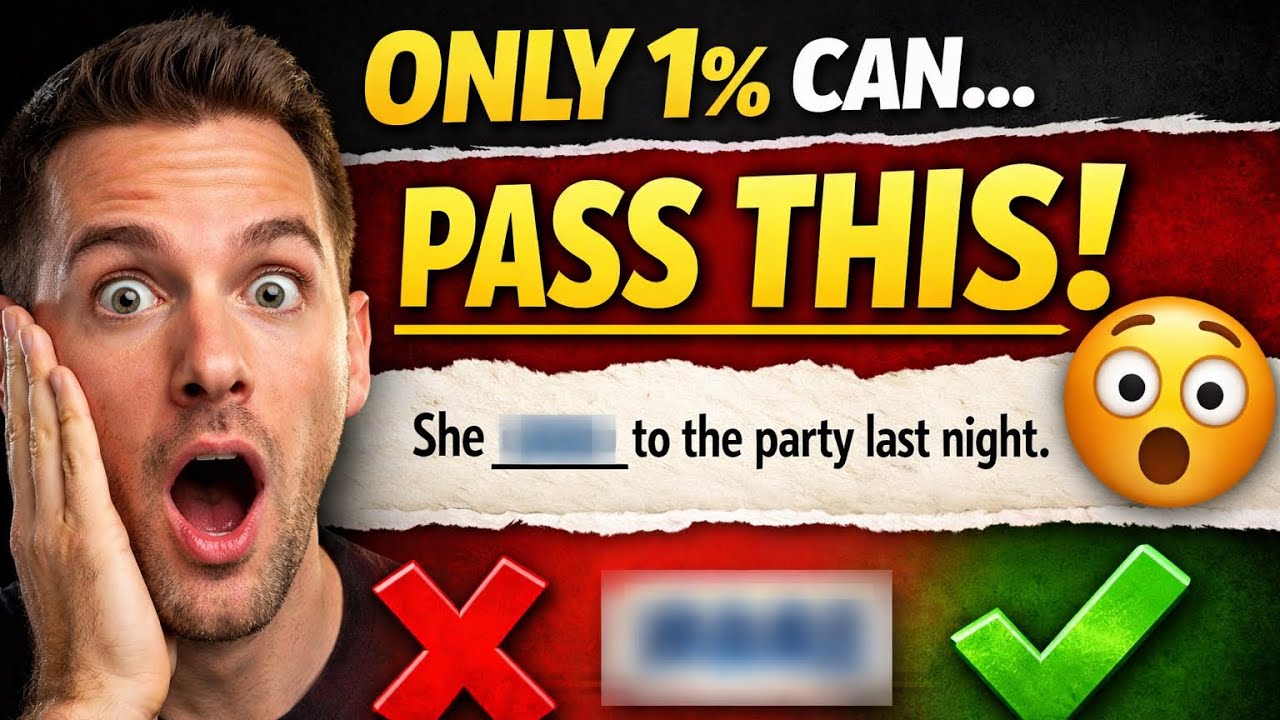 Only 1% Can Pass This 60-Second English Test 😳