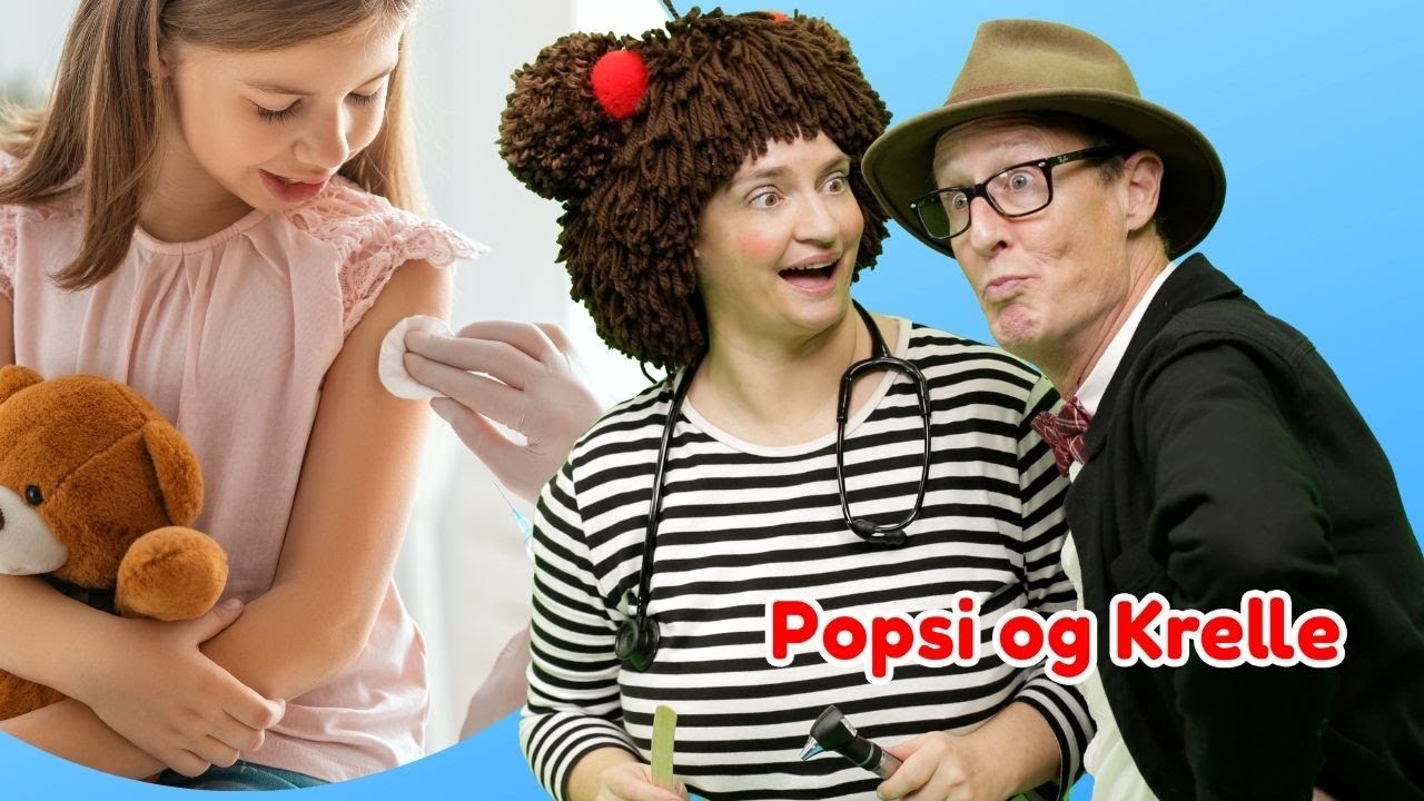 Et lille stik | Børnesang med fagter | Serie: Hos lægen med Popsi og Krelle