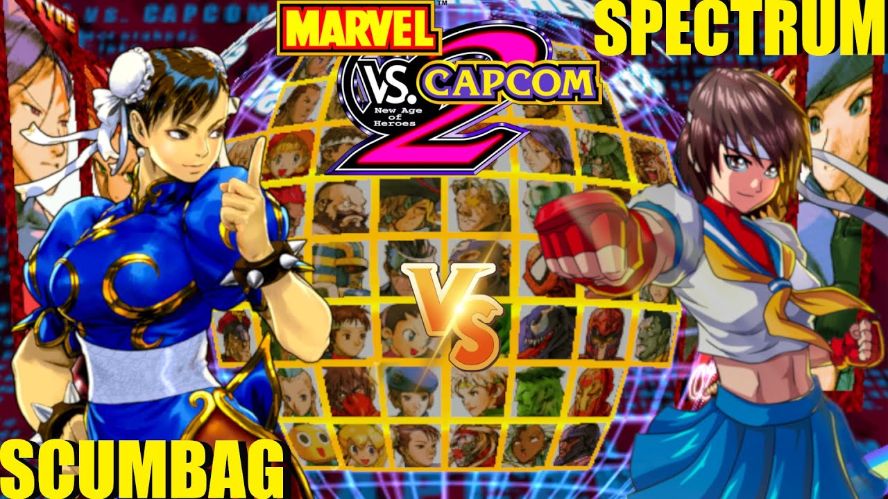 Marvel vs Capcom 2: SPECTRUMSTARK vs SCUMBAG
