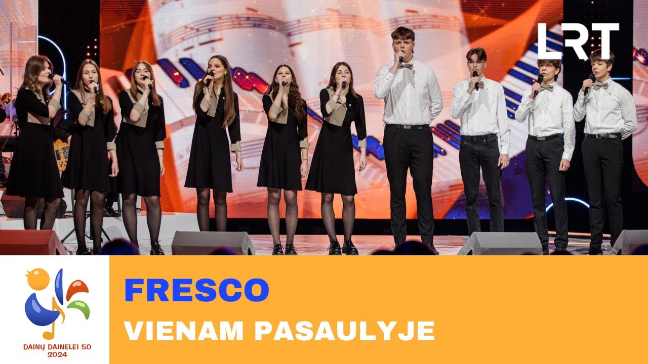 Ansamblis „FRESCO“ – „Vienam pasaulyje“ | „Dainų dainelė 2024“