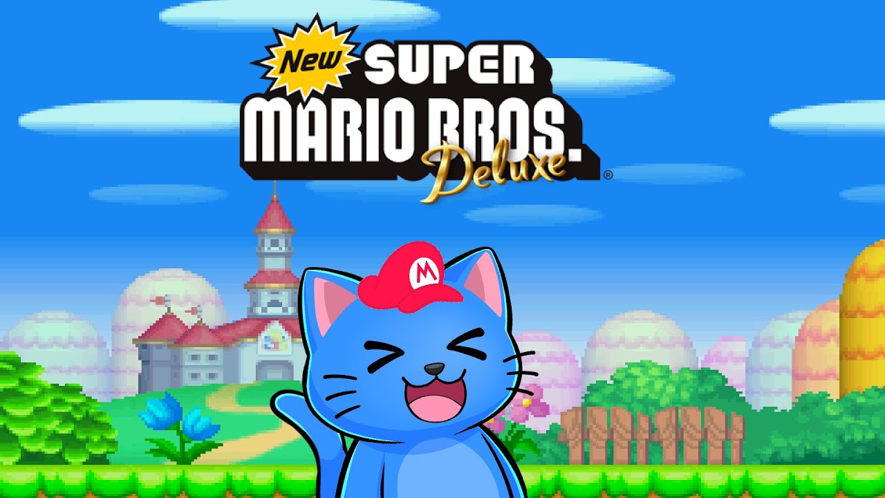 This hack is harder than I thought! NSMB Deluxe by gridattack. :) | !twitch | S:07 E:79