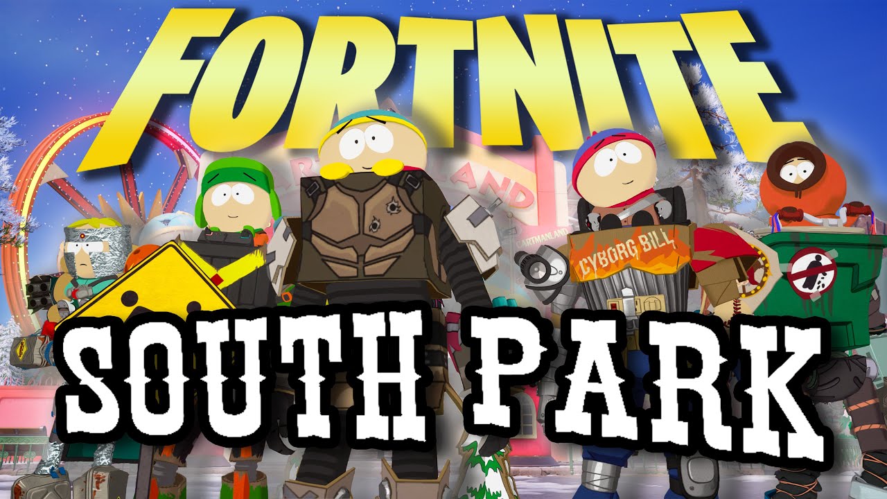 South Park Characters Play Fortnite!